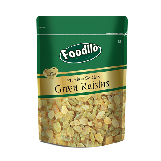 Premium Seedless Green Raisins (1 Kg)