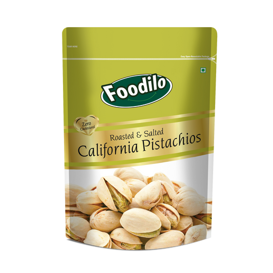 Freshly Roasted & Salted California Pistachios (1 Kg)